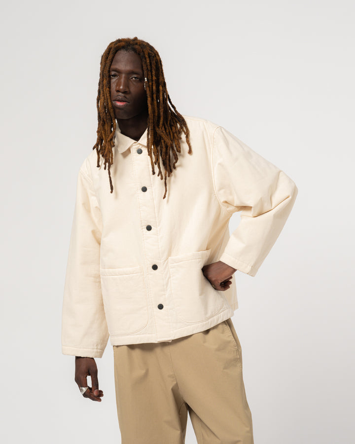 Sonora Jacket Padded Cotton Ecru