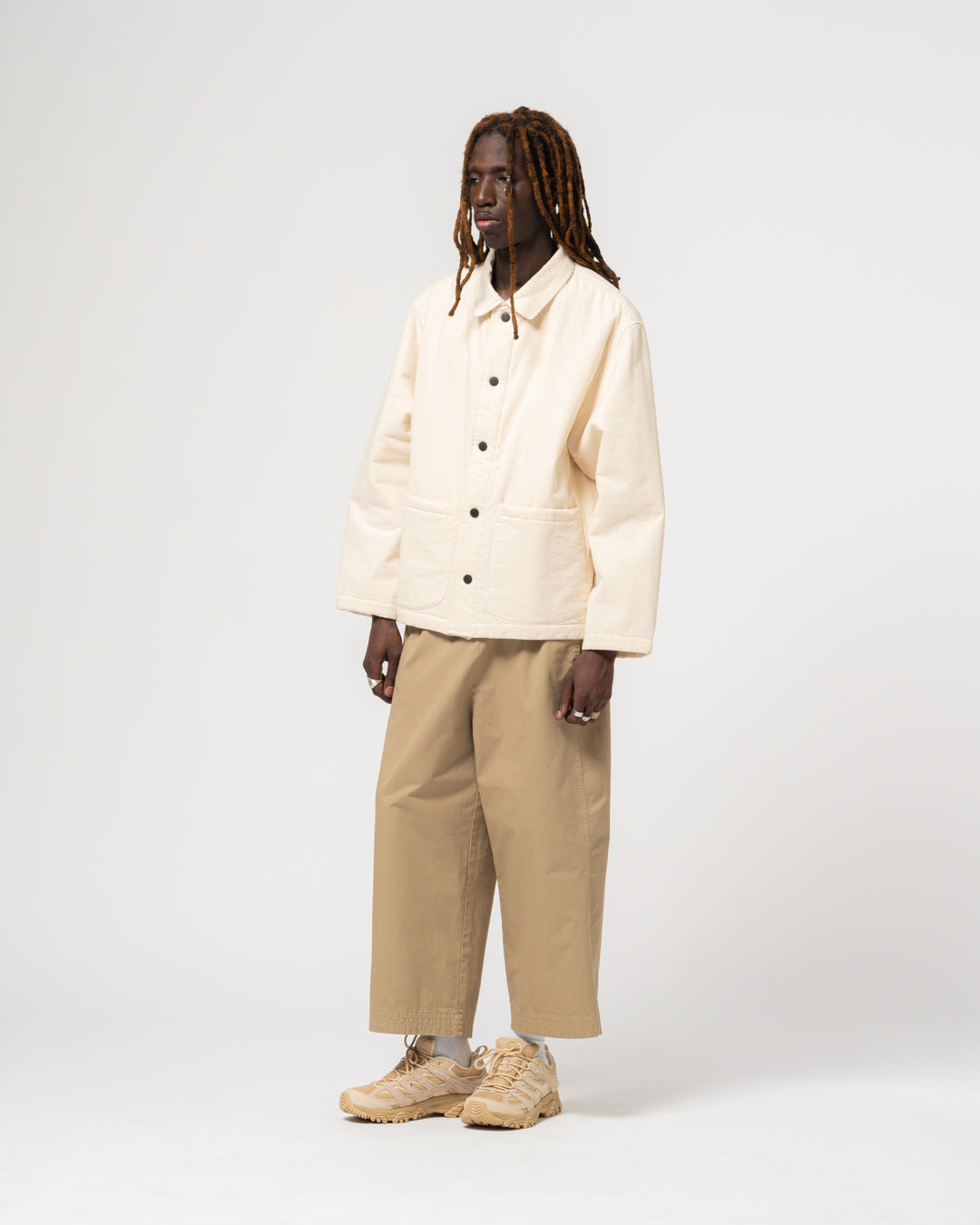 Sonora Jacket Padded Cotton Ecru