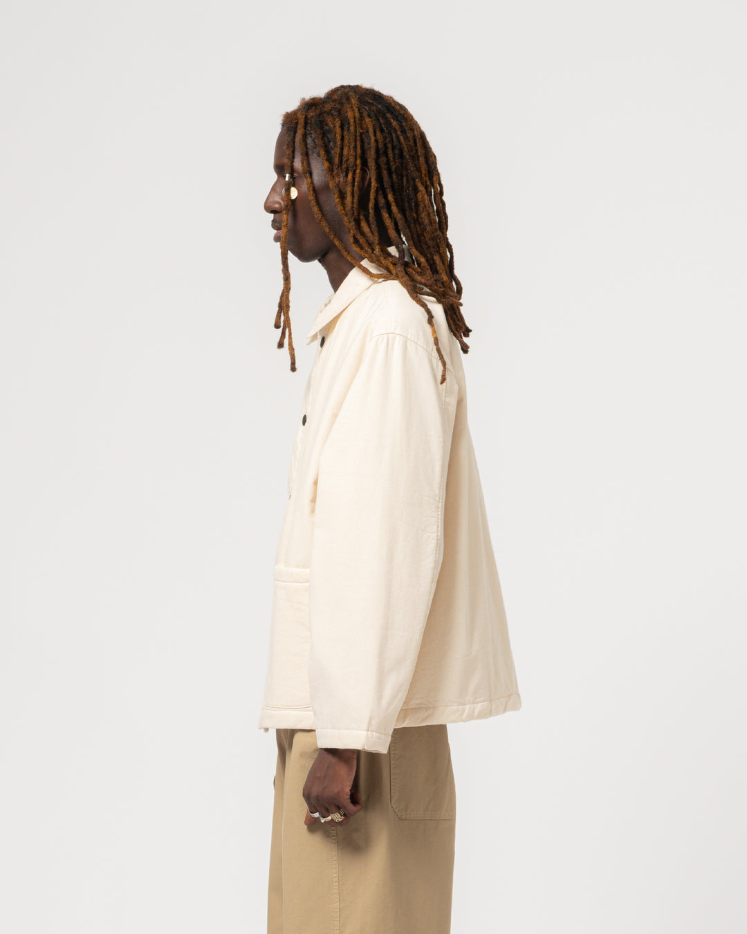 Sonora Jacket Padded Cotton Ecru