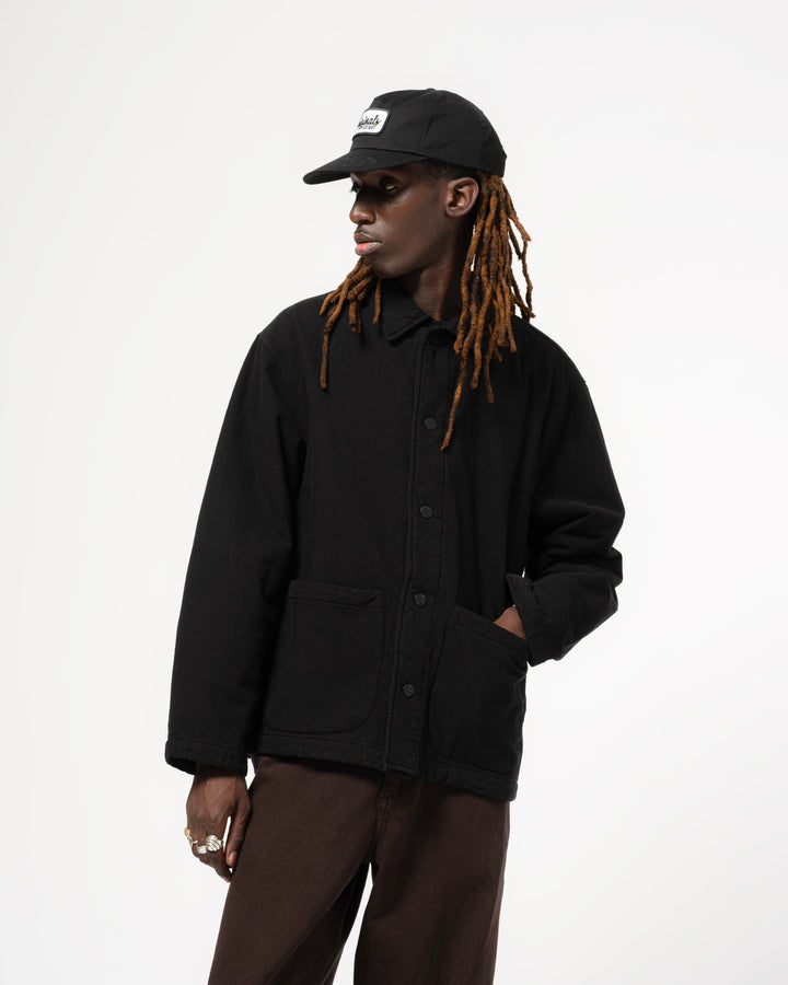 Sonora Jacket Padded Cotton Faded Black