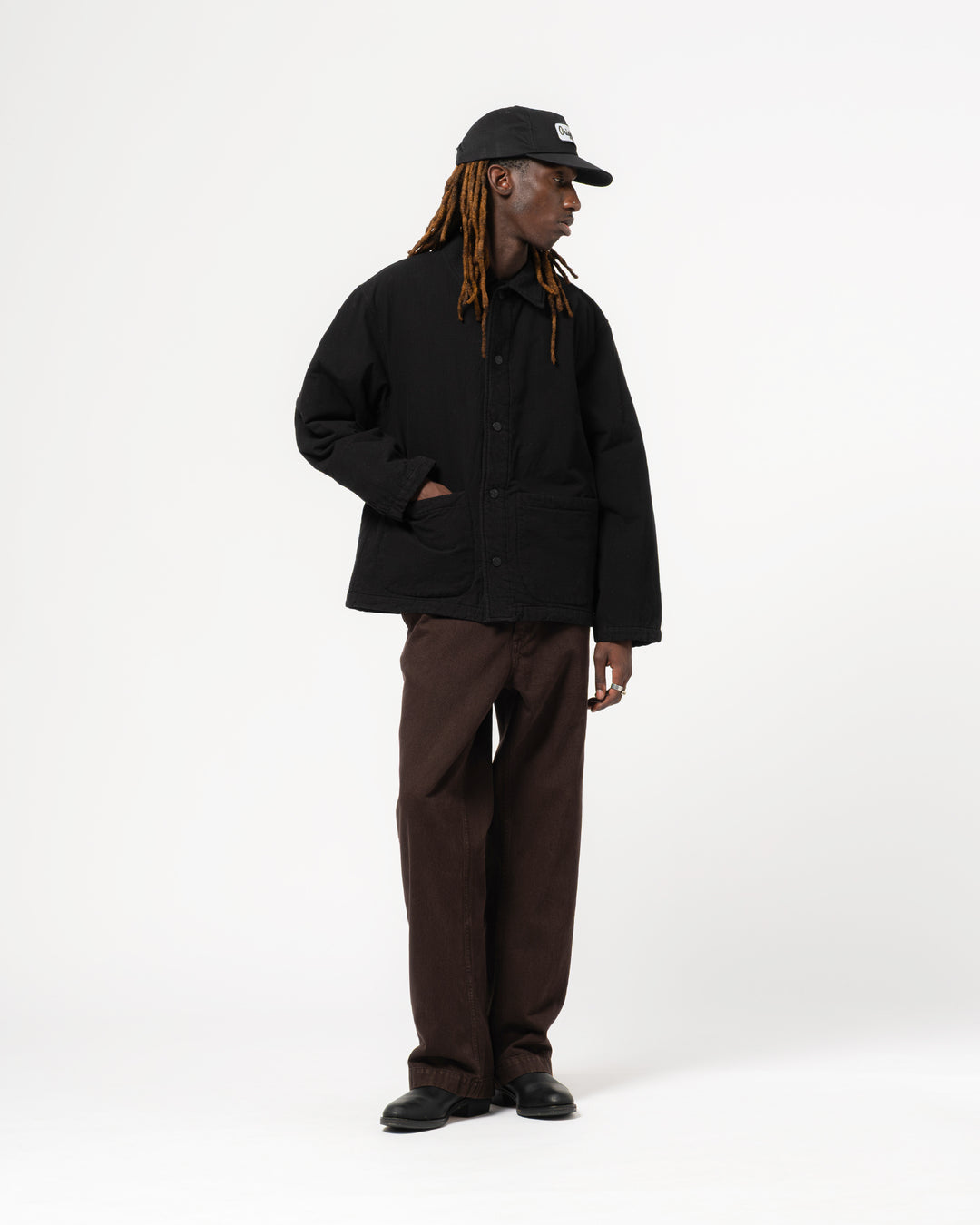Sonora Jacket Padded Cotton Faded Black