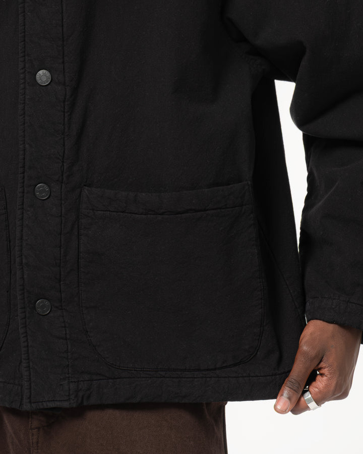 Sonora Jacket Padded Cotton Faded Black