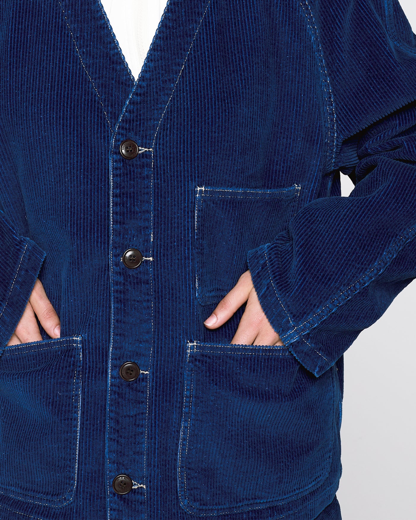 Loco Jacket Indigo Cords Indigo