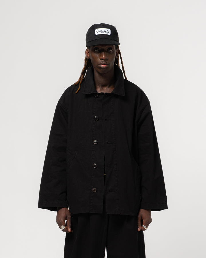 Sunrise Jacket Crispy Cotton Black