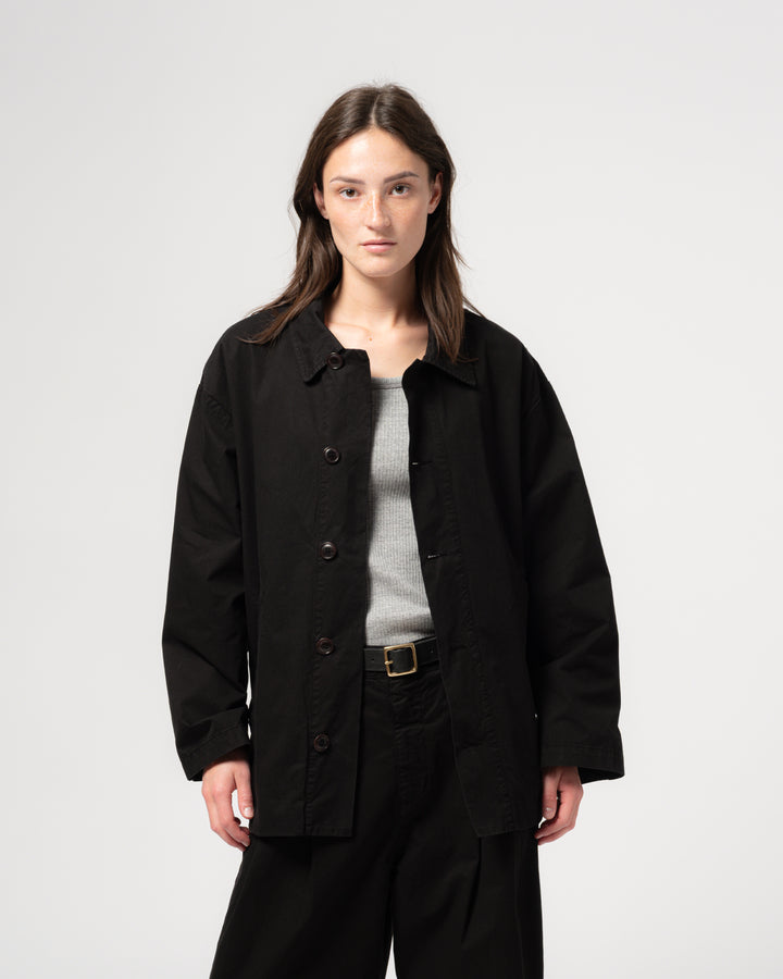 Sunrise Jacket Crispy Cotton Black