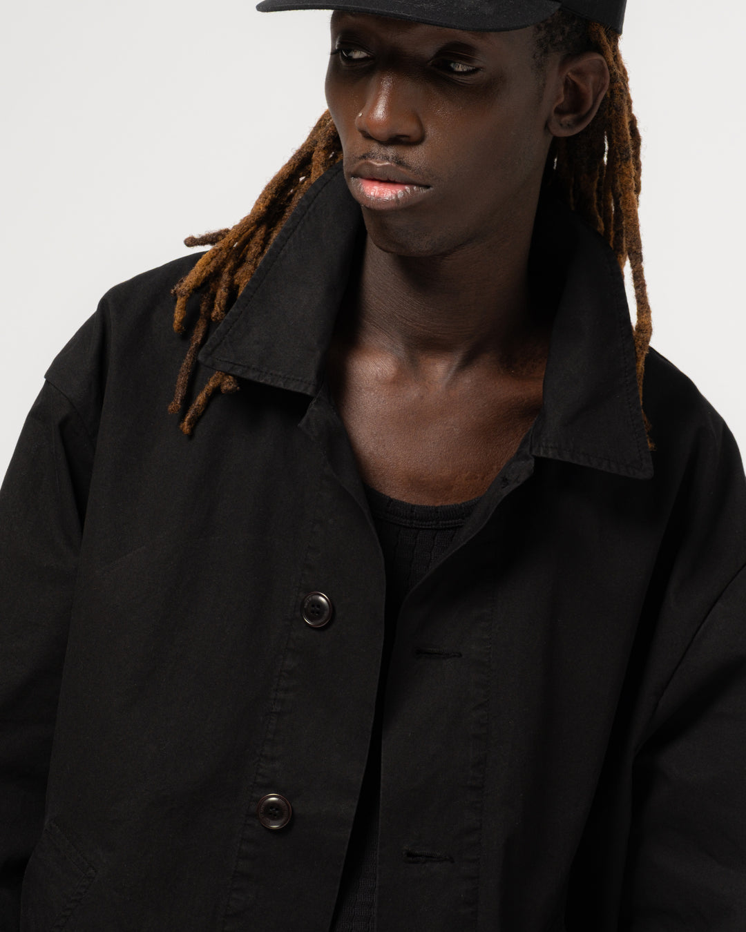 Sunrise Jacket Crispy Cotton Black