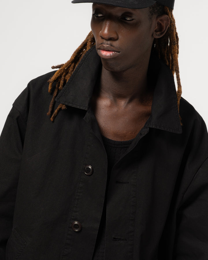 Sunrise Jacket Crispy Cotton Black