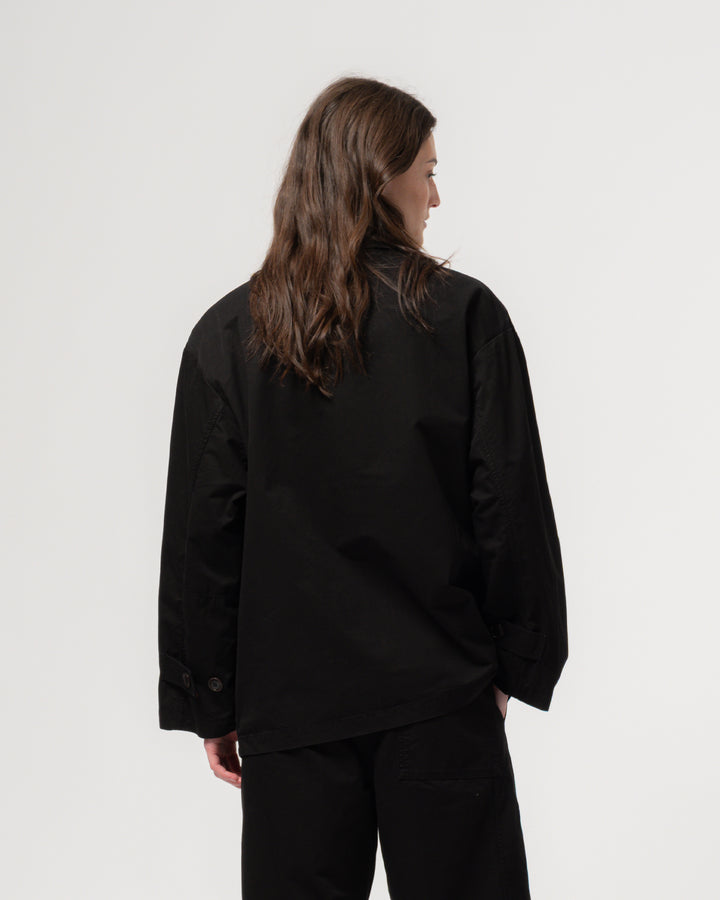 Sunrise Jacket Crispy Cotton Black