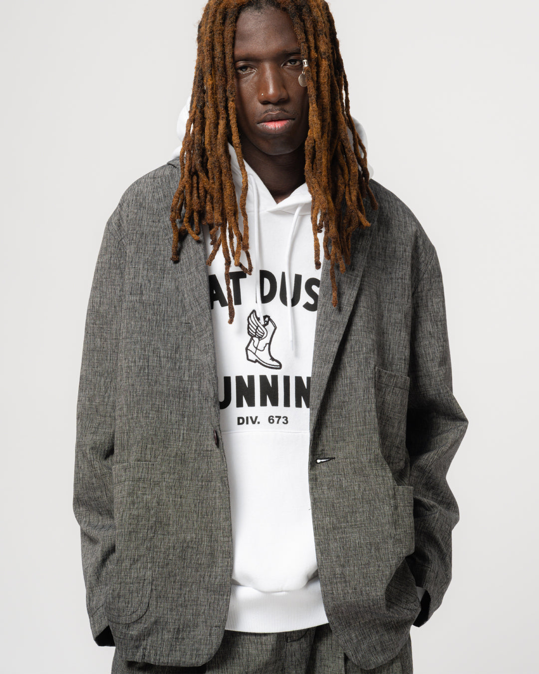 Blazer Giorgio Cotton Asphalt