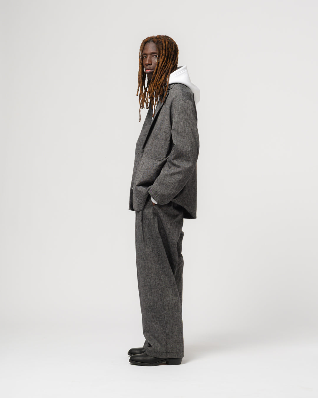 Blazer Giorgio Cotton Asphalt