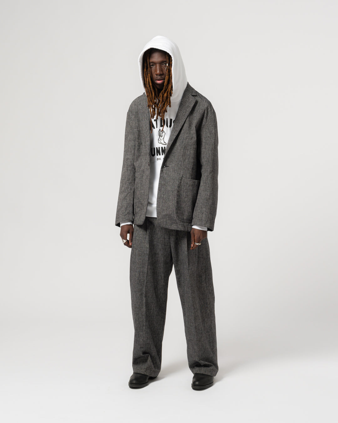 Blazer Giorgio Cotton Asphalt