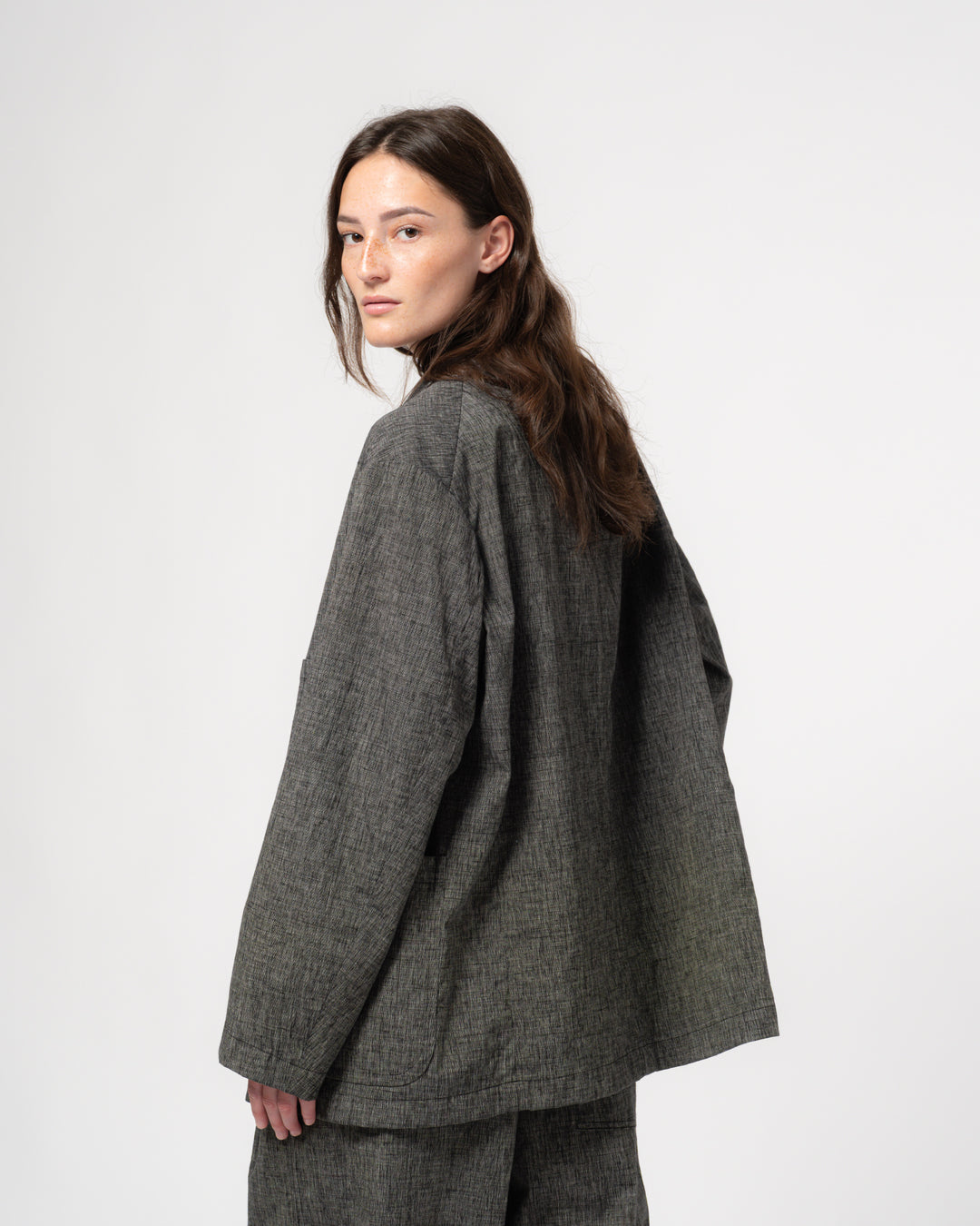 Blazer Giorgio Cotton Asphalt