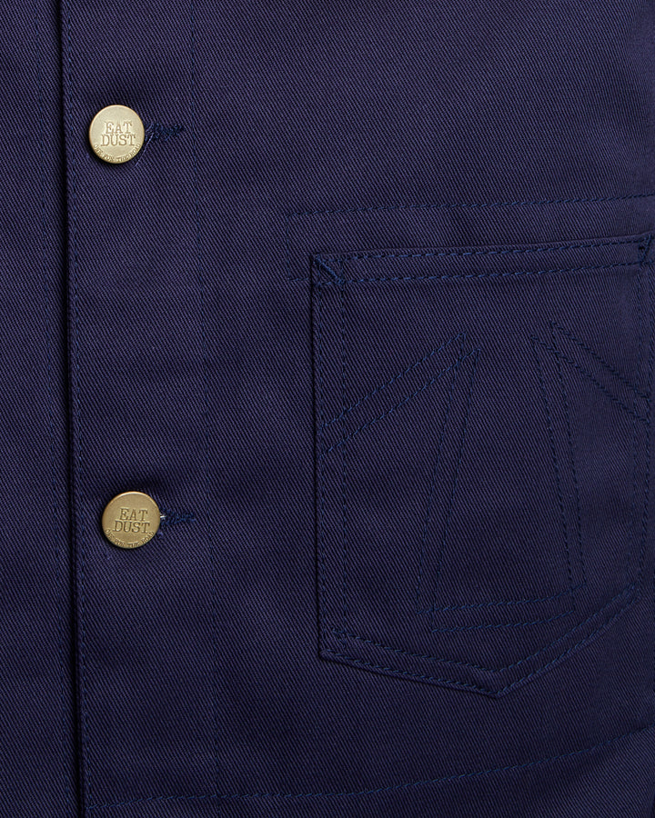 Chore Jacket Garage Cotton Navy