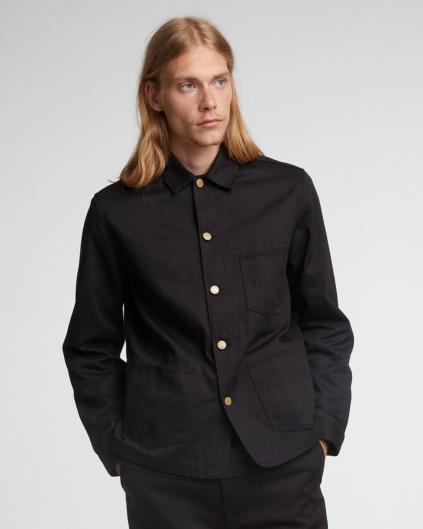 Chore Jacket Garage Cotton Black