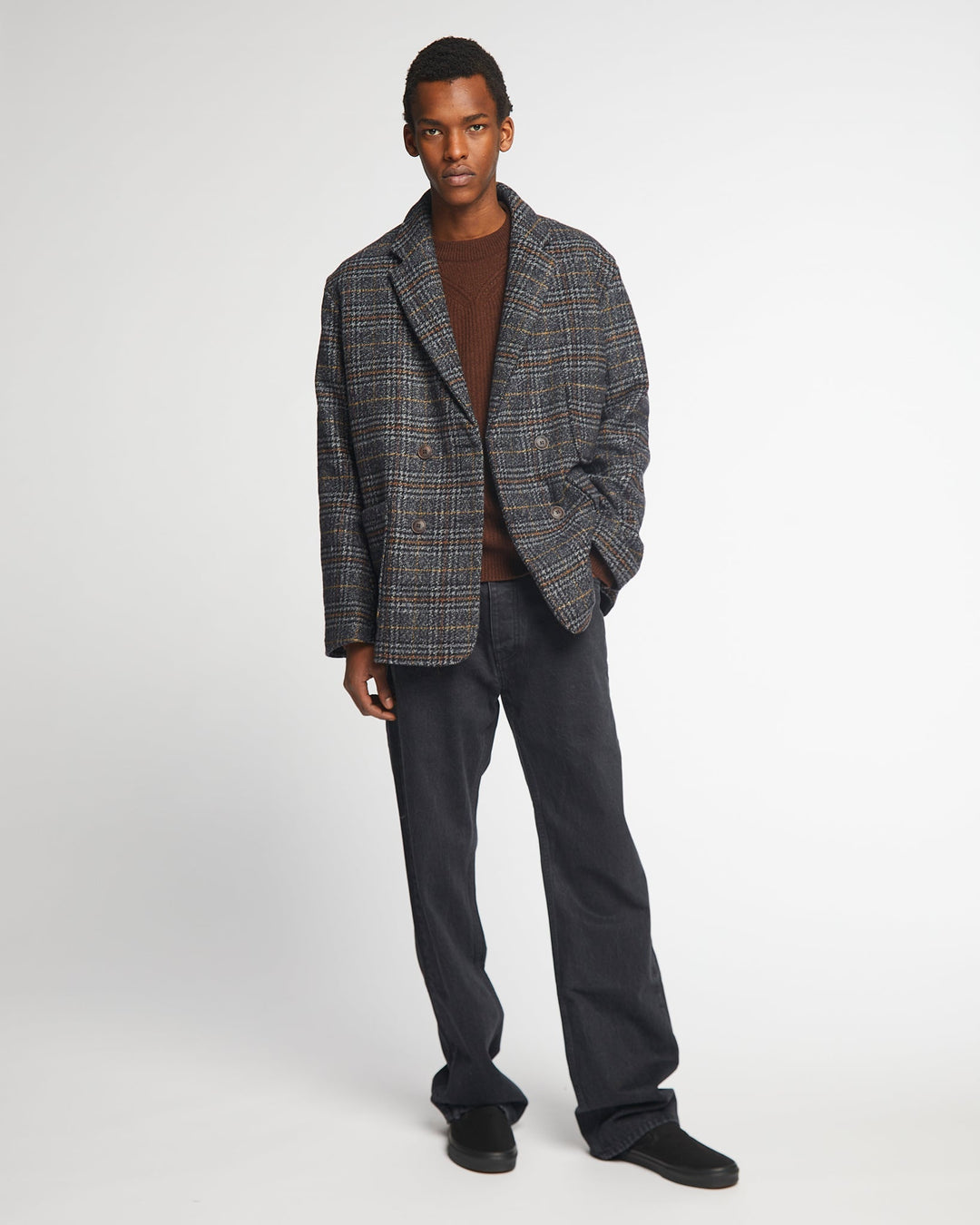 Blazer Glasgow Check Navy