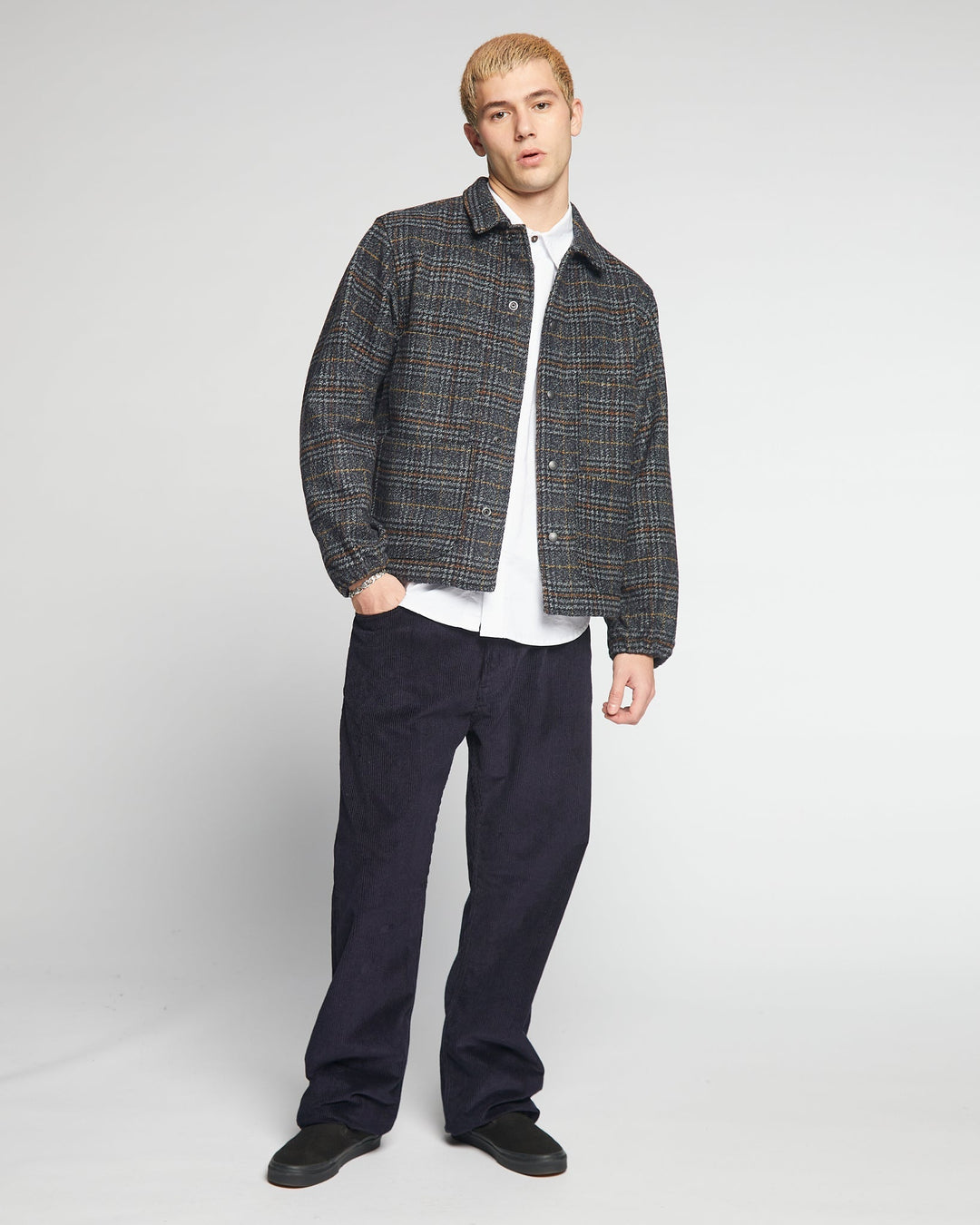 Dogtown Jacket Glasgow Check Navy