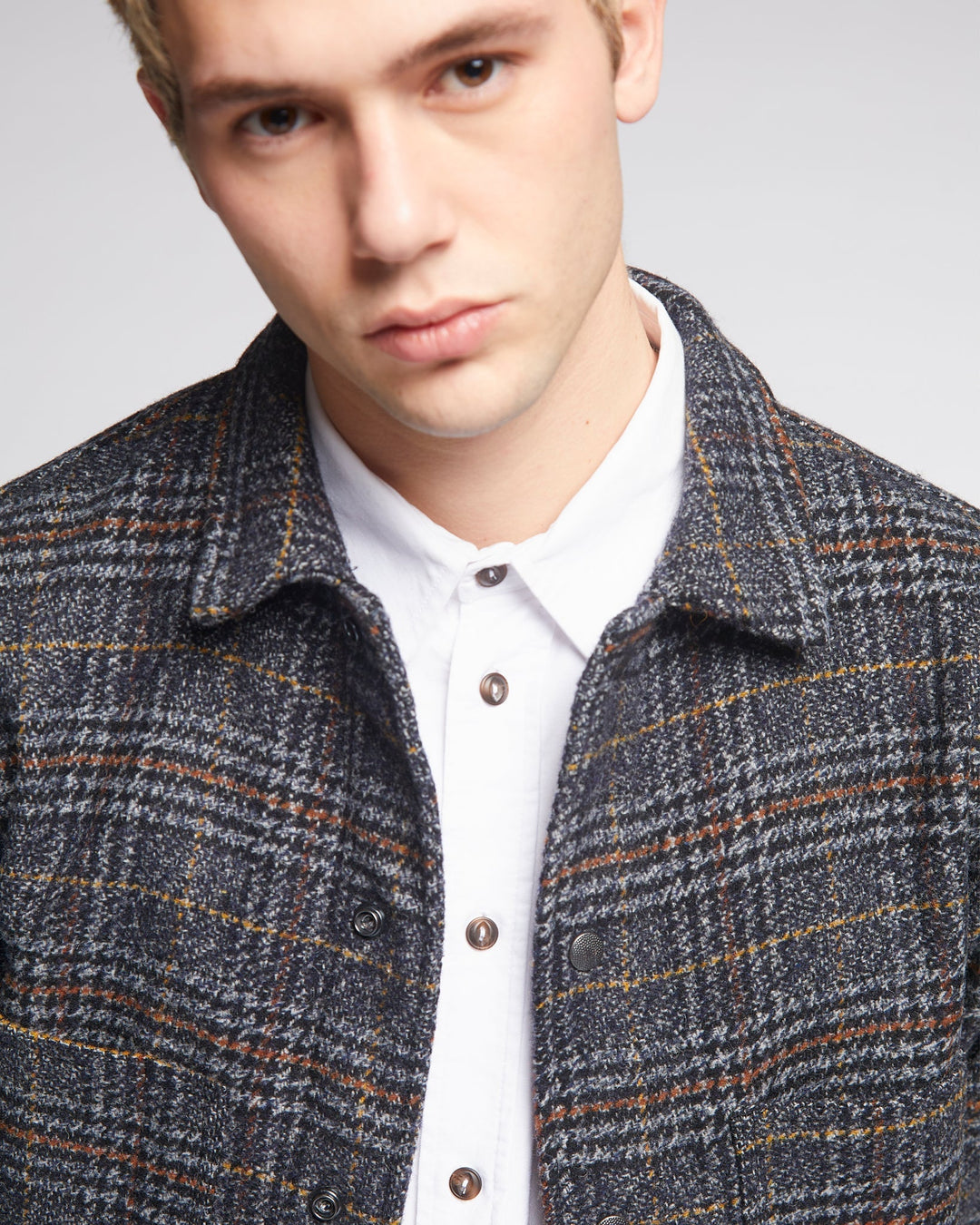 Dogtown Jacket Glasgow Check Navy