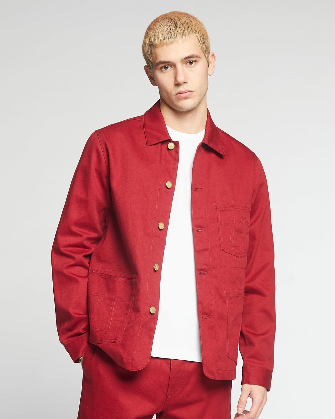 Chore Jacket Utility Twill Wine