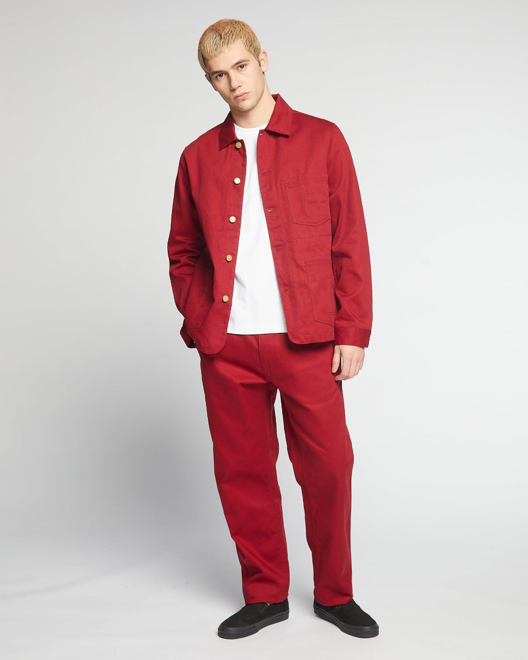 Chore Jacket Utility Twill Wine