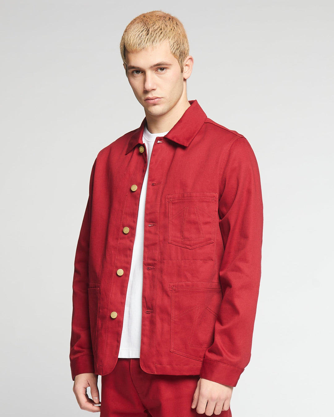 Chore Jacket Utility Twill Wine