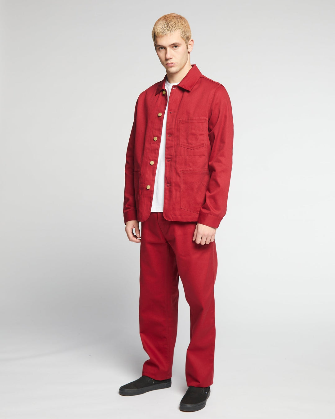 Chore Jacket Utility Twill Wine