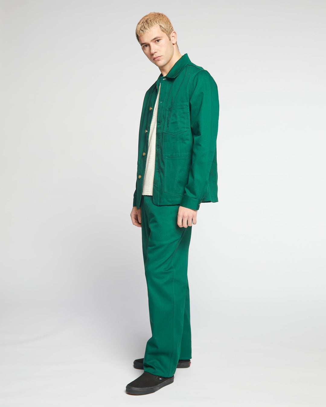 Chore Jacket Utility Twill Bottle Green