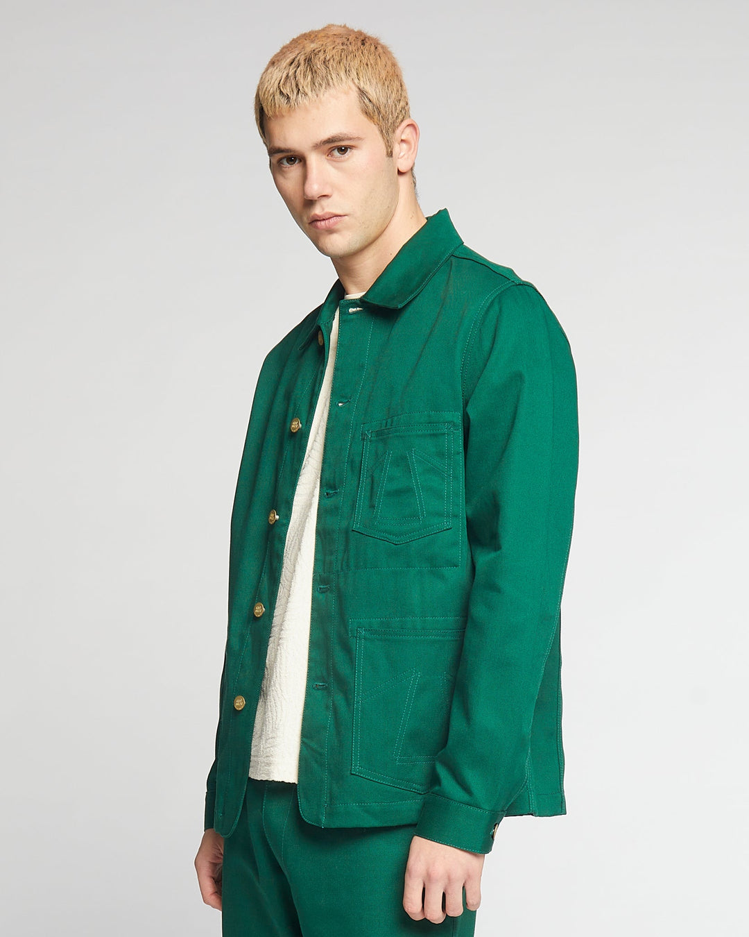 Chore Jacket Utility Twill Bottle Green