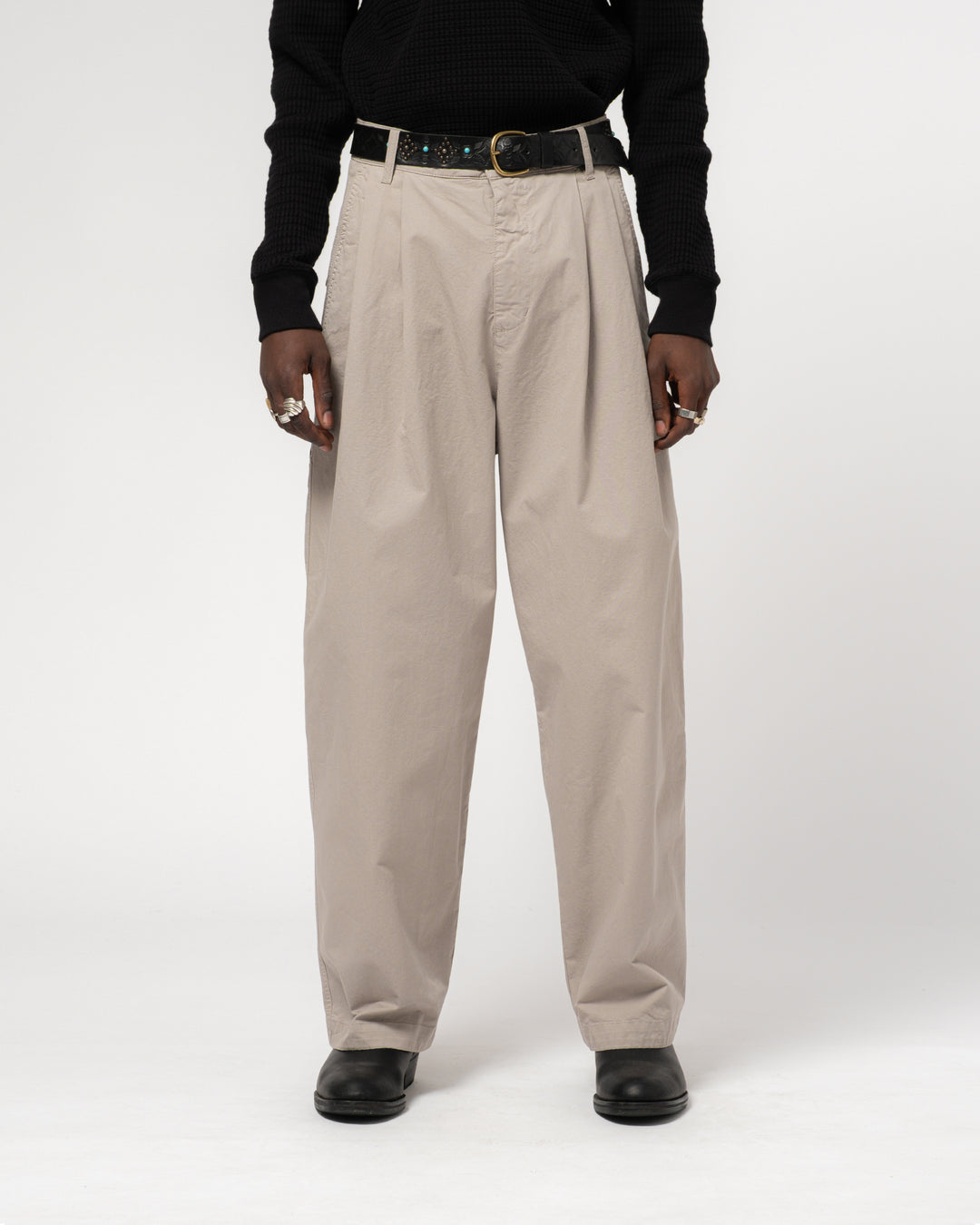 Ambassador Pants Crispy Cotton Oyster