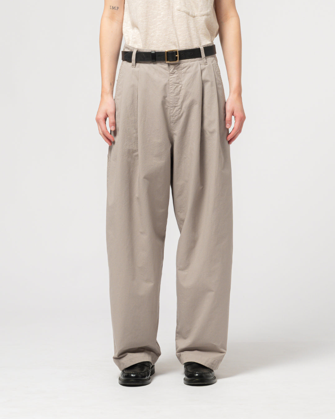 Ambassador Pants Crispy Cotton Oyster