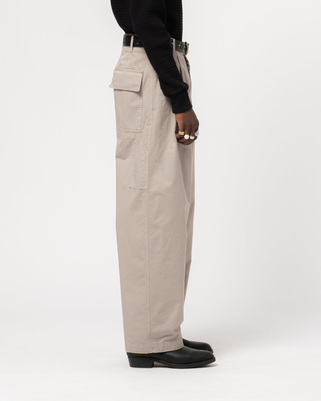 Ambassador Pants Crispy Cotton Oyster