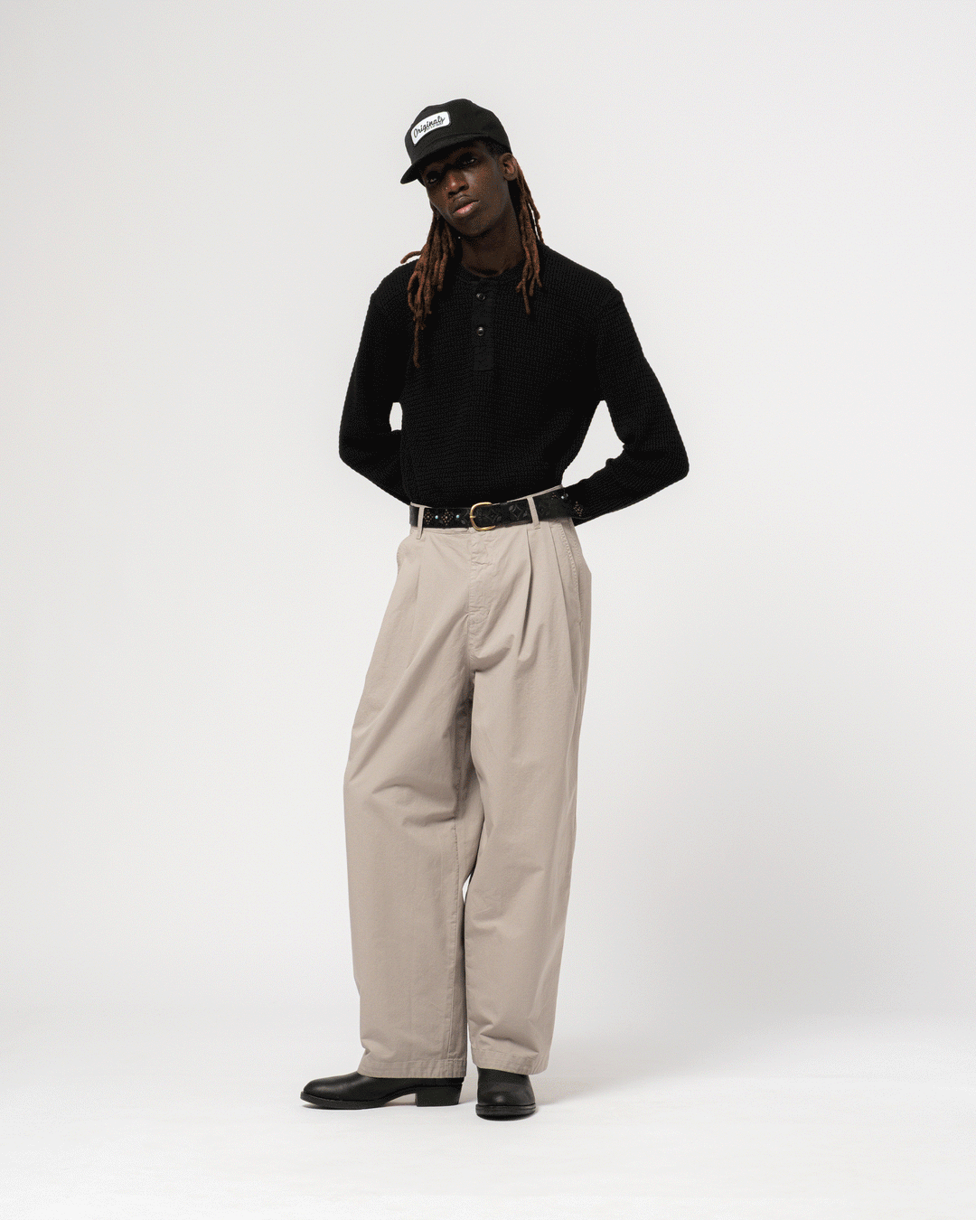 Ambassador Pants Crispy Cotton Oyster