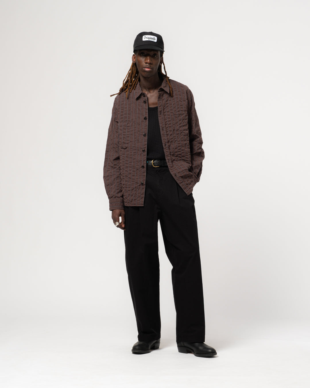 Ambassador Pants Crispy Cotton Black