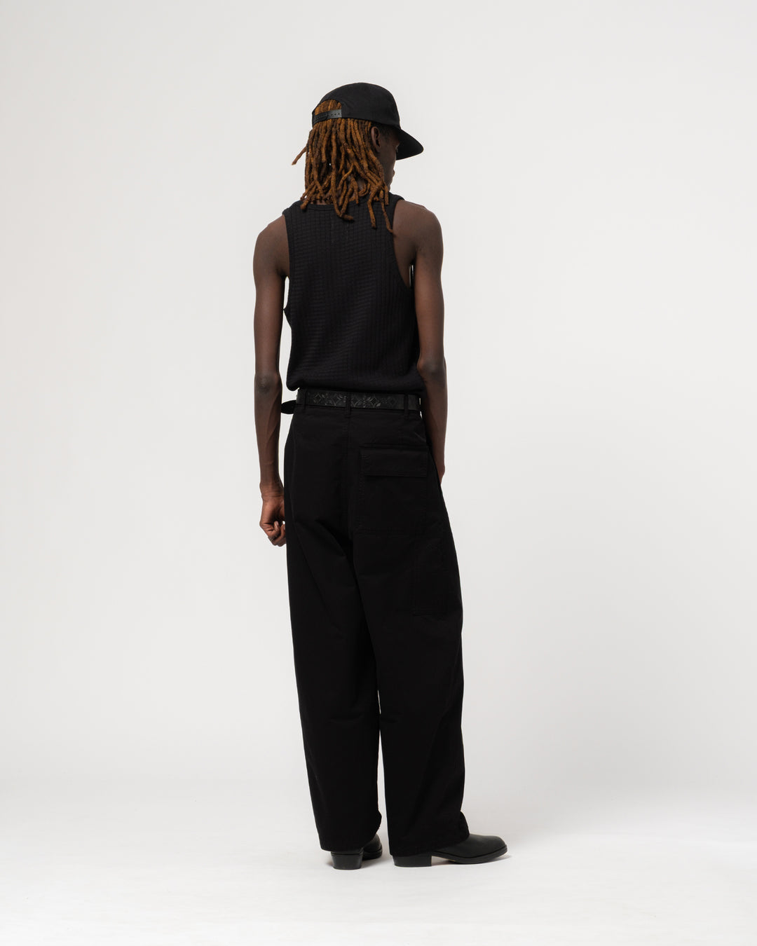 Ambassador Pants Crispy Cotton Black