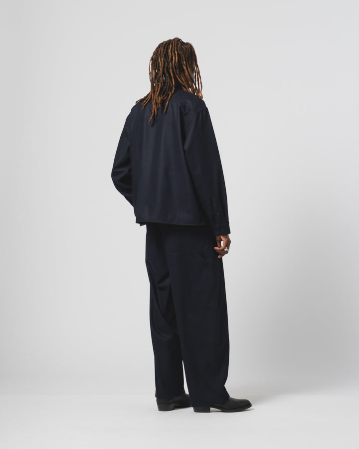 Ambassador Pant Cashart Wool Inkt