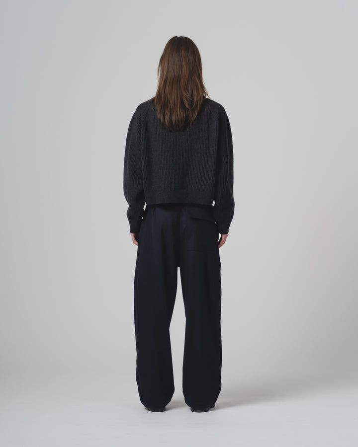 Ambassador Pant Cashart Wool Inkt