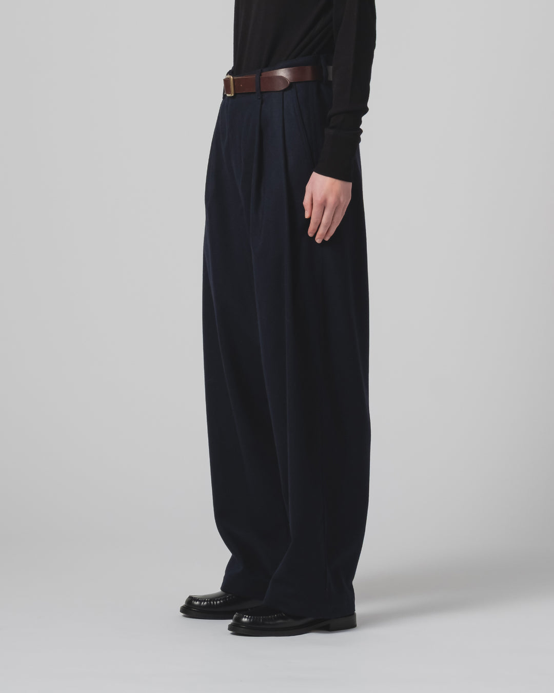 Ambassador Pant Cashart Wool Inkt