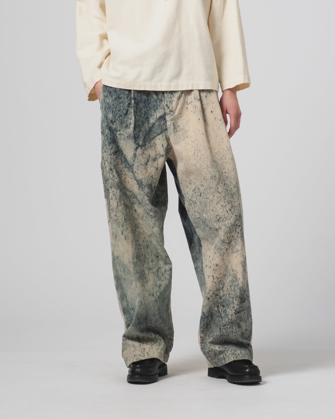 Ambassador Pant Felino Cord Beige/Ink