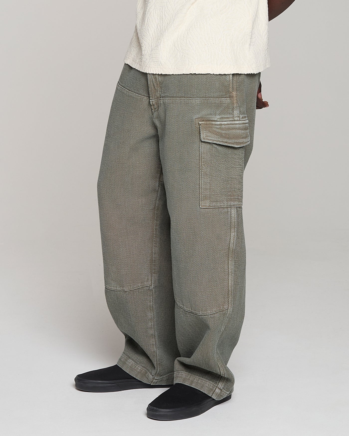 Cargo Pants A-Gi Cotton Grape Leaf