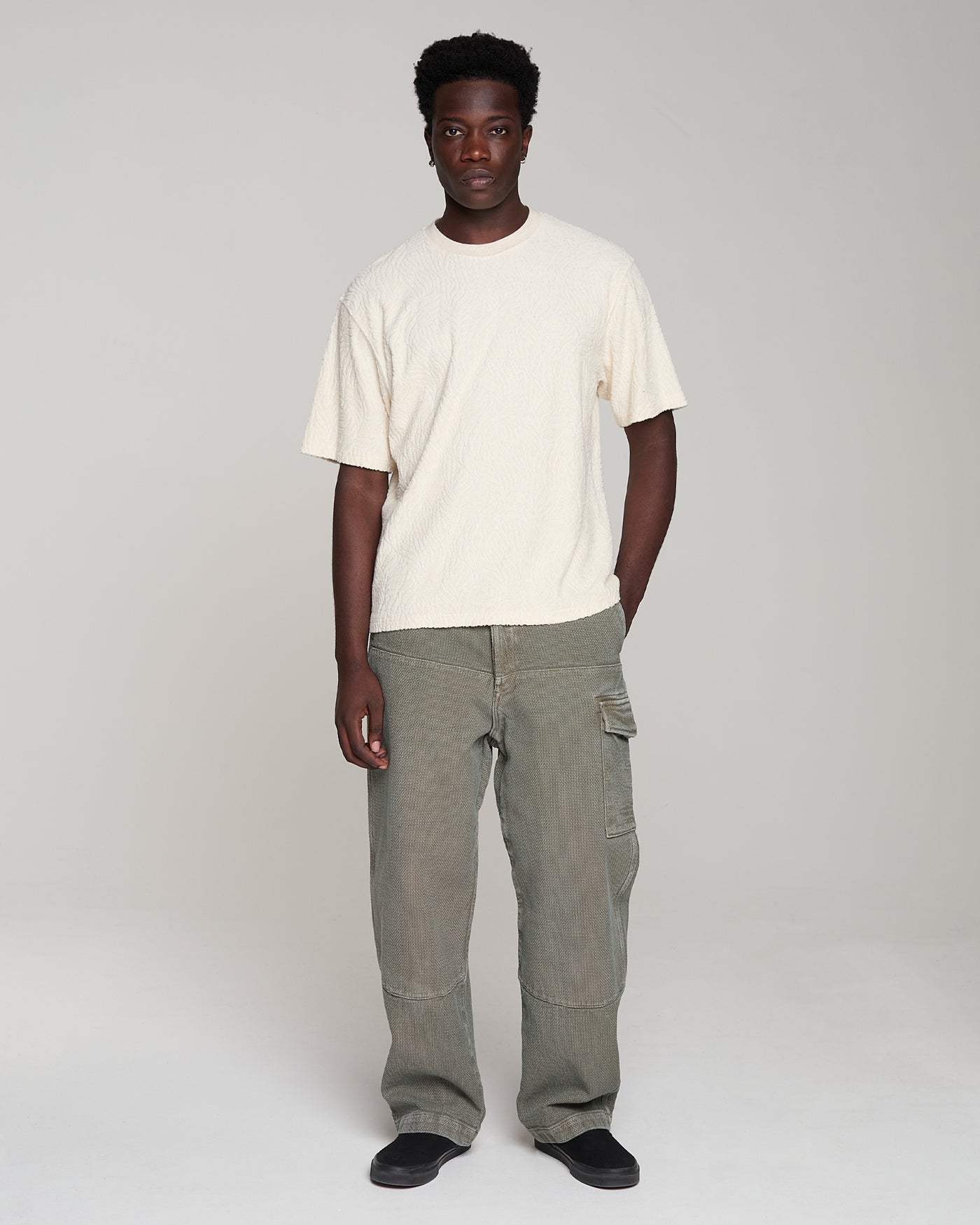 Cargo Pants A-Gi Cotton Grape Leaf