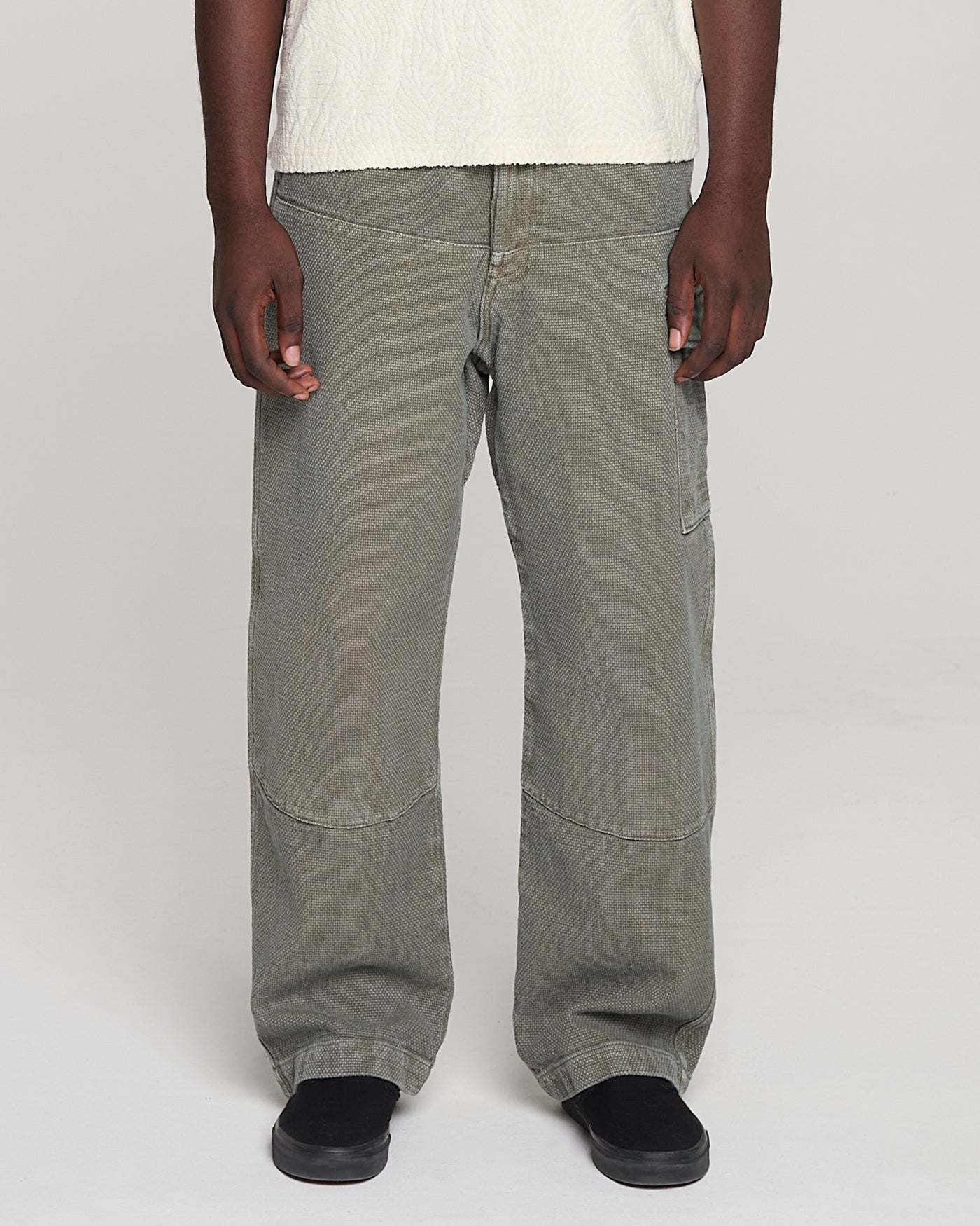 Cargo Pants A-Gi Cotton Grape Leaf