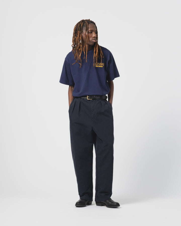 Officer Chino Nebraska Cotton Inkt Blue