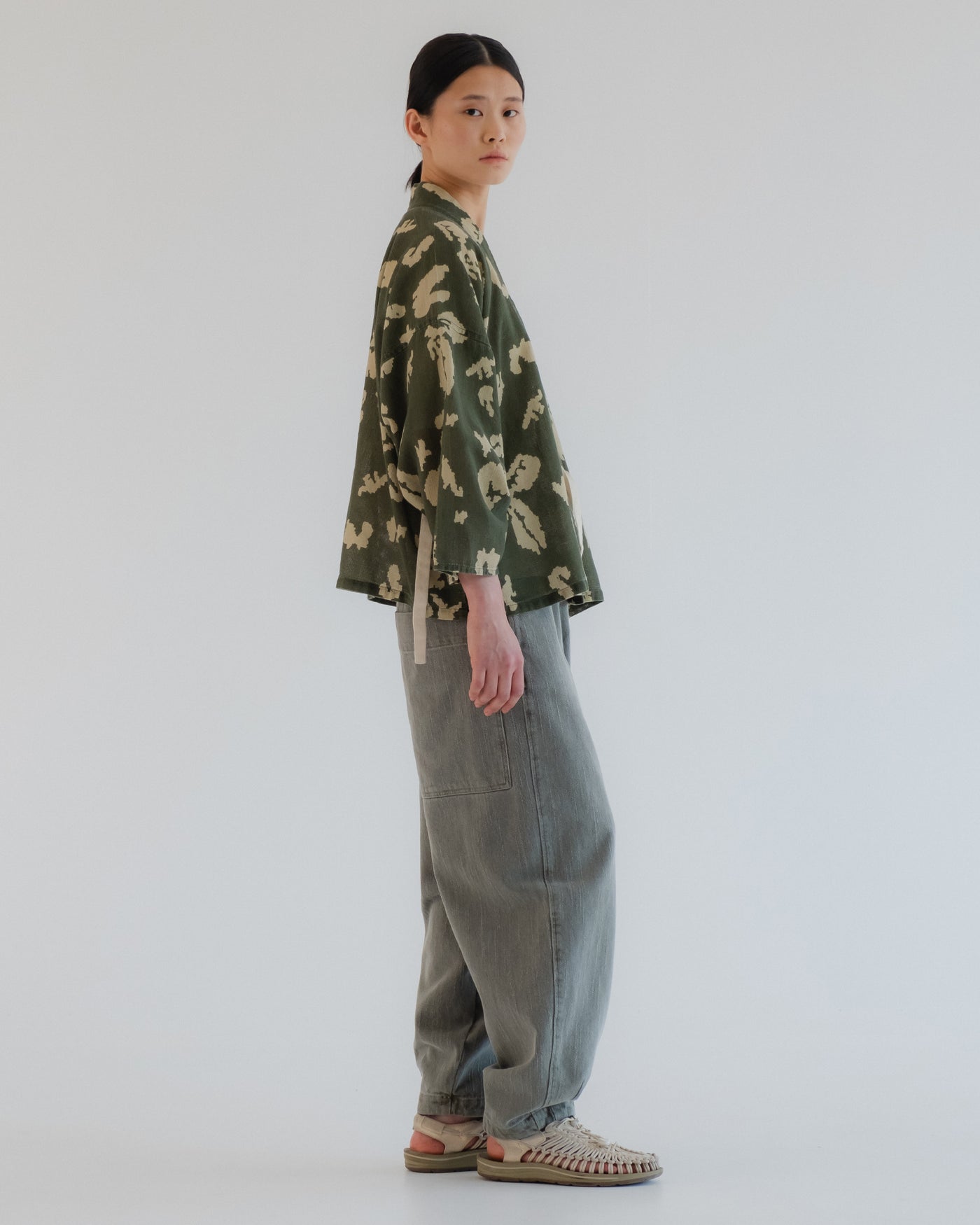 Pasha Pants Obi Cotton Dark Olive