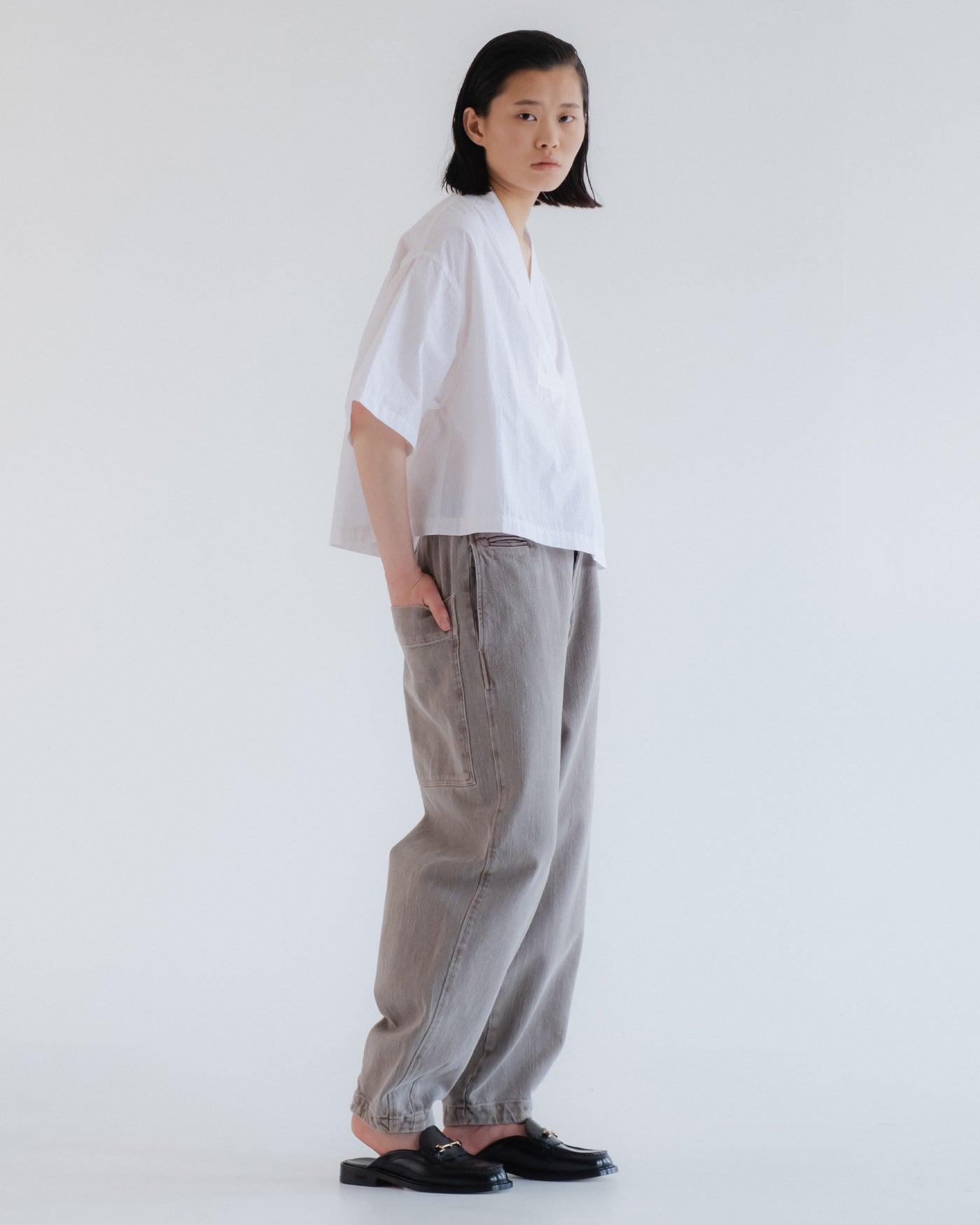 Pasha Pants Obi Cotton Siroco