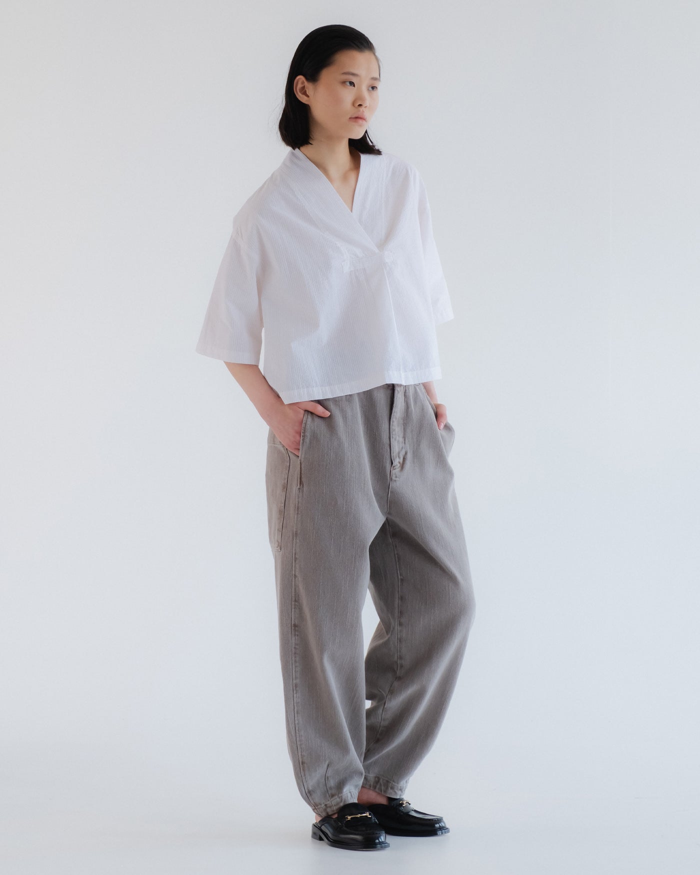 Pasha Pants Obi Cotton Siroco