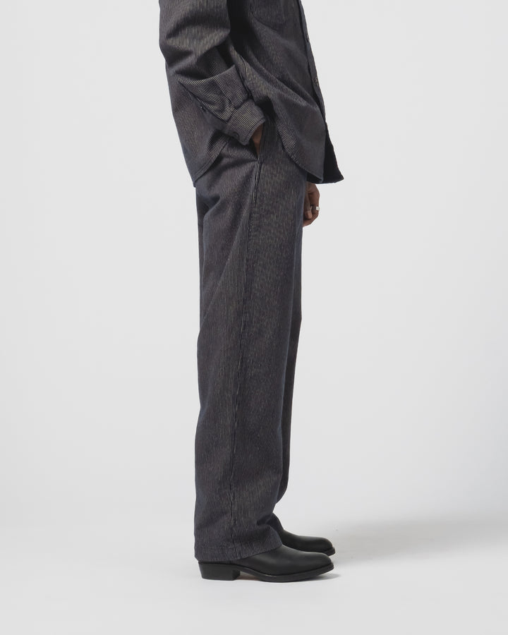 Frisco Chino Boro Stripes Navy/Ecru