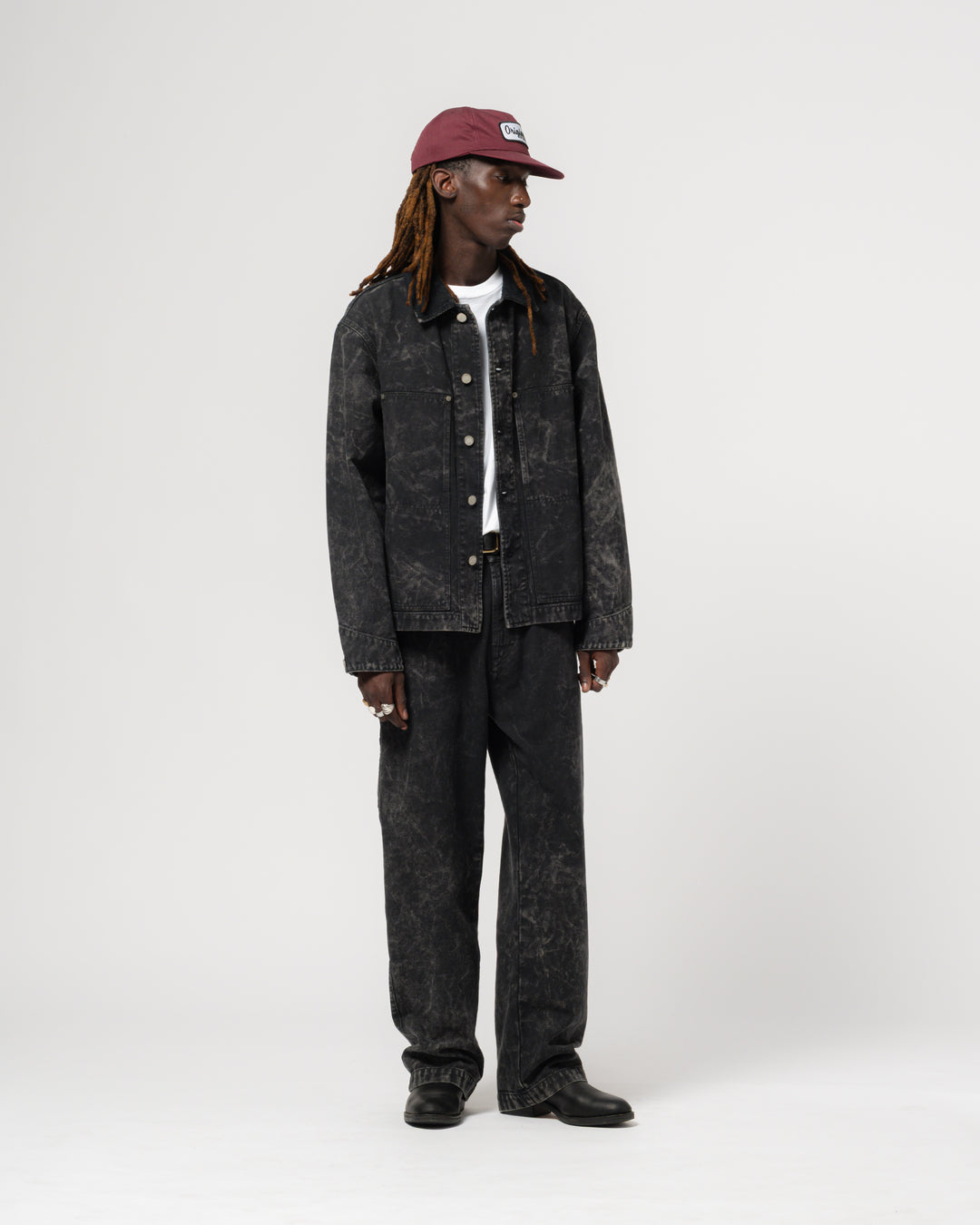 Oakland Chino Canvas Asphalt