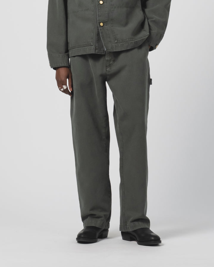 Oakland Chino Canvas Forest Green