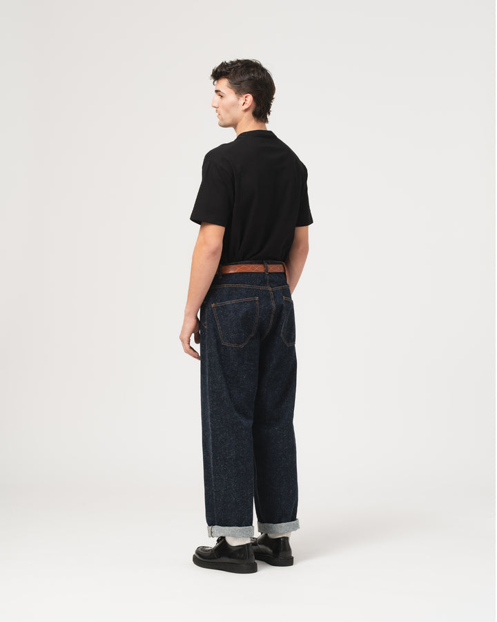 Fit 69 Flh Pants Neppy Denim Indigo
