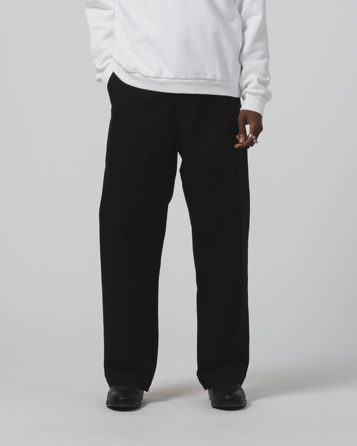 Oakland Chino + Badge Nebraska Cotton Black