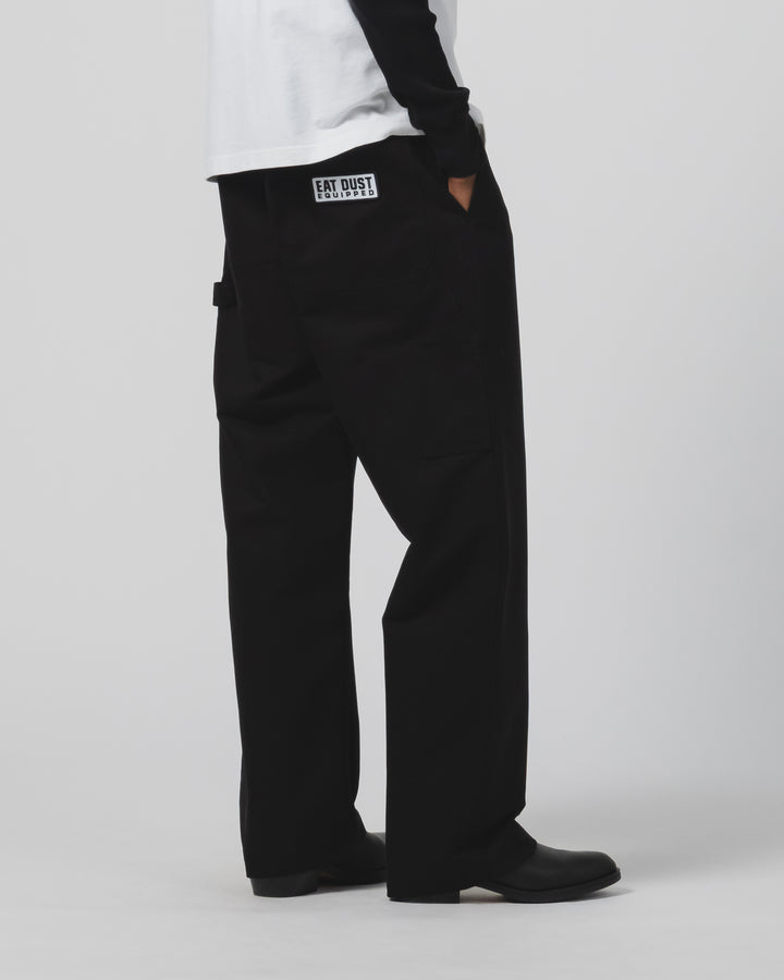 Oakland Chino + Badge Nebraska Cotton Black